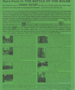 Euro-Pack II: The Battle of the Bulge