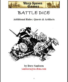 Battle Dice: Quests & Artifacts