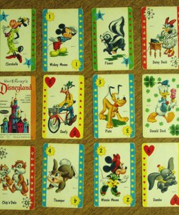 Walt Disney's Disneyland Card Game