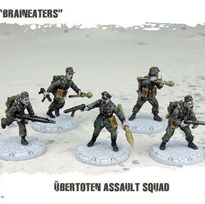 Dust Tactics: Axis Übertoten Assault Squad – "Braineaters"