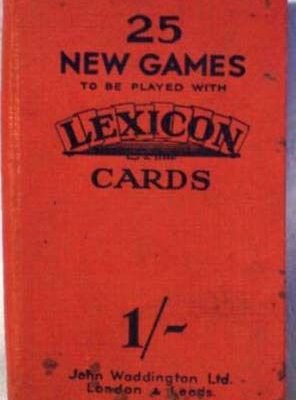 25 New Games to be Played with Lexicon Cards