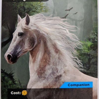 Of Dreams & Shadows: Riding Horse Promo Card