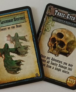 Shadows of Brimstone: Other Worlds – Forest of the Dead Promo Cards