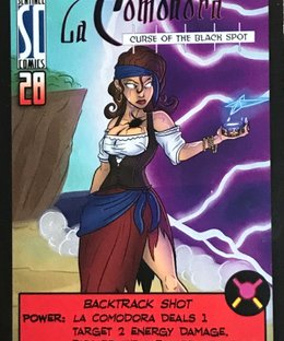 Sentinels of the Multiverse: La Comodora – The Curse of the Black Spot Promo Card