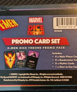 Marvel Dice Throne: X-Men – Promo Card Set