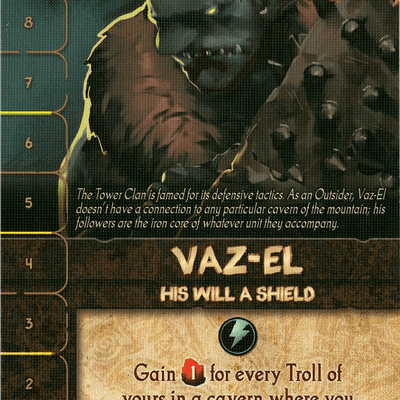 Fall of the Mountain King: Vaz-El Promo Card