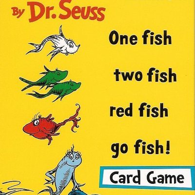One Fish Two Fish Red Fish Go Fish! Card Game