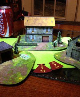 Sergeants Miniatures Game: Pontigou Farm Normandy Expansion