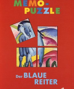 Memo-Puzzle Der Blaue Reiter