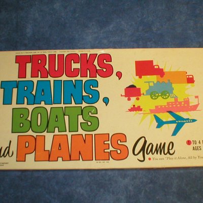 Trucks, Trains, Boats and Planes game