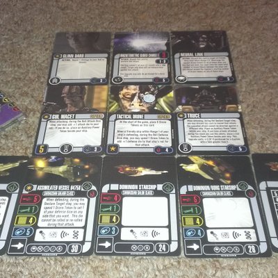 Star Trek: Attack Wing – Assimilated Vessel 64758 Dominion/Borg Expansion Pack