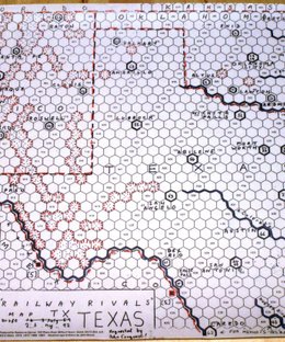 Railway Rivals Map TX: Texas