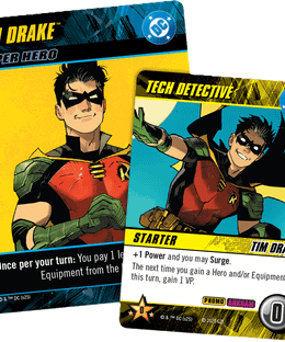 DC Deck-Building Game: Tim Drake/Tech Detective