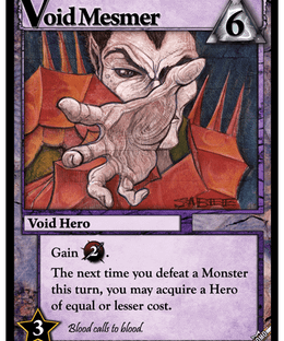 Ascension: Chronicle of the Godslayer – Void Mesmer Promo