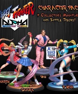 Street Fighter: The Miniatures Game – Street Fighter Alpha Character Expansion