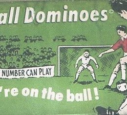 Football dominoes