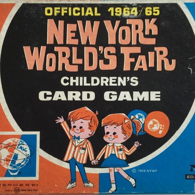 New York World's Fair Children's Card Game