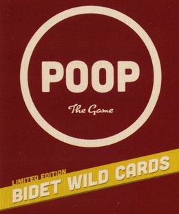 POOP: The Game Limited Edition Bidet Wild Cards