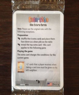 Coloretto: The Extra Cards