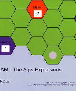 Age of Steam Expansion: The Alps