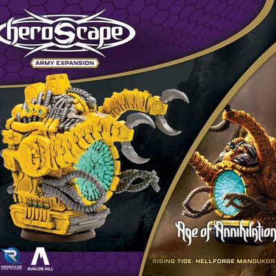 Heroscape: Rising Tide – Hellforge Mandukor Army Expansion
