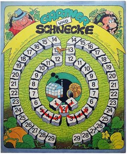 Gärtner und Schnecke