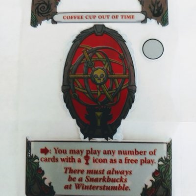 Gloom: Coffee Cup Out of Time Promo Card