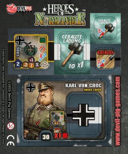 Heroes of Normandie: Karl von Croc