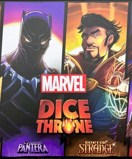 Marvel Dice Throne: Captain Marvel, Black Panther, Doctor Strange, Black Widow