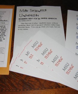 Mad Scientist University Course Packet: Theater