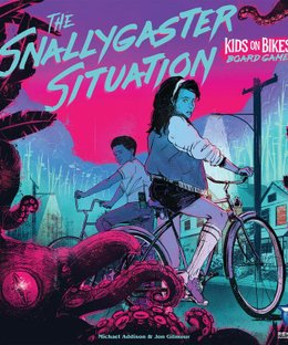 The Snallygaster Situation: Kids on Bikes Board Game