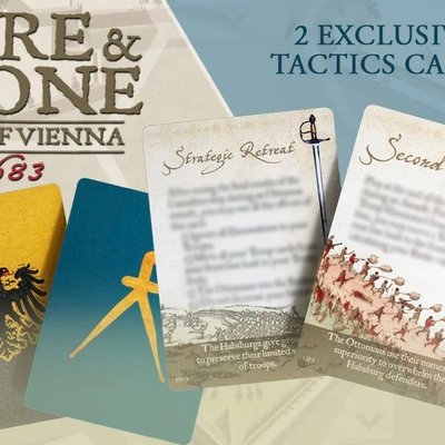 Fire & Stone: Siege of Vienna 1683 – Tactics Promo Cards