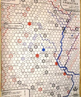 Railway Rivals Map AG: Argentina