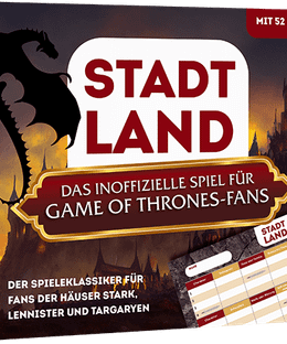 Stadt, Land: Das inoffizielle Spiel für Game of Thrones-Fans