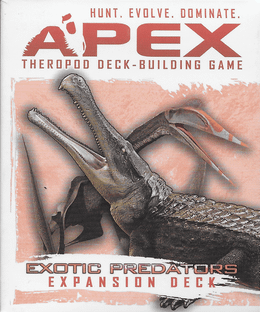 Apex Theropod Deck-Building Game: Exotic Predators Expansion Deck