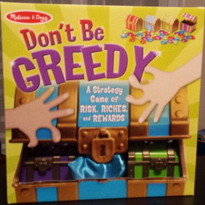 Don't be Greedy