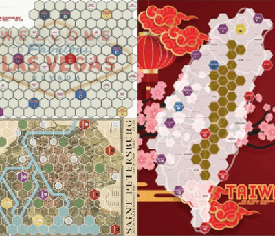 Age of Steam Expansion: Las Vegas, Saint Petersburg & Taiwan