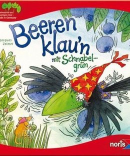 Beeren klau'n mit Schnabelgrün