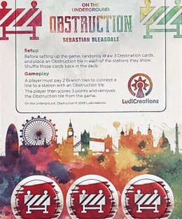 On The Underground: Obstruction