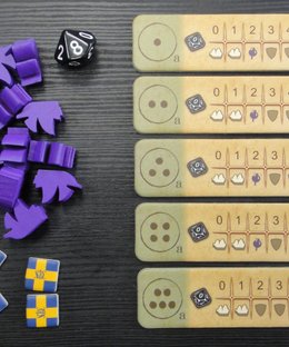 East Indiaman: Solo and 5 player