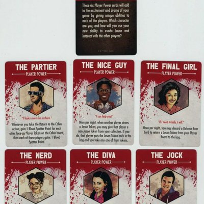 Friday the 13th: Horror at Camp Crystal Lake – Player Powers Promo Set