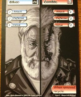 ApocalypZe Card Game: Biker/Zombie Promo