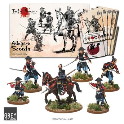 Test of Honour: The Samurai Miniatures Game – Ashigaru Scouts