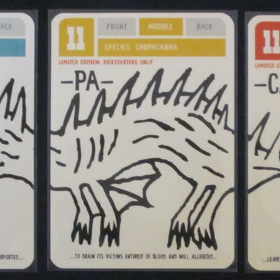 Creatures: The Card Game – Chupacabra Promo Cards