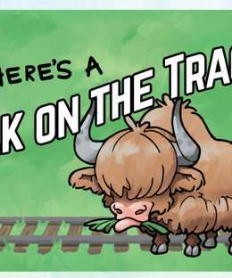 There's A Yak On The Track!