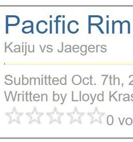Pacific Rim Matchup