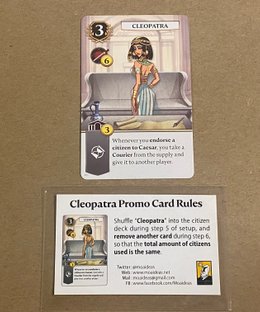 Liberatores: Cleopatra Promo Card