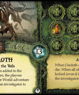 Elder Sign: Daoloth Promo Card