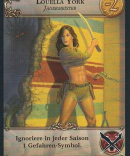 Carnival of Monsters: Louella York Promo Card