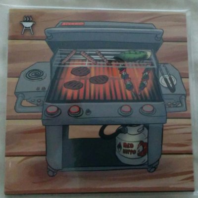 Deck Building: The Deck Building Game – The Barbecue Grill Promo